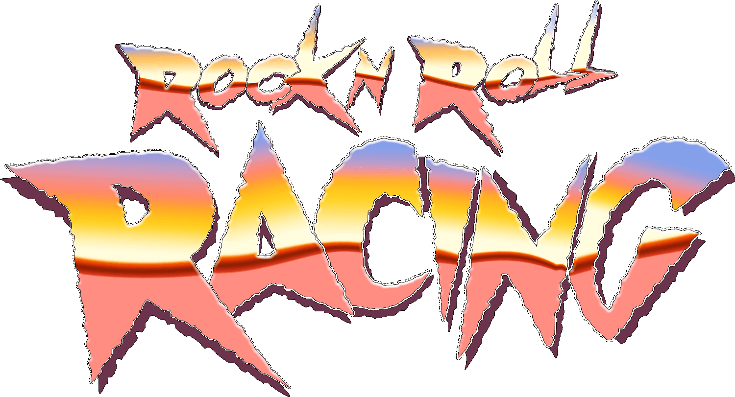 Rock 'n Roll Racing logo for Super Nintendo